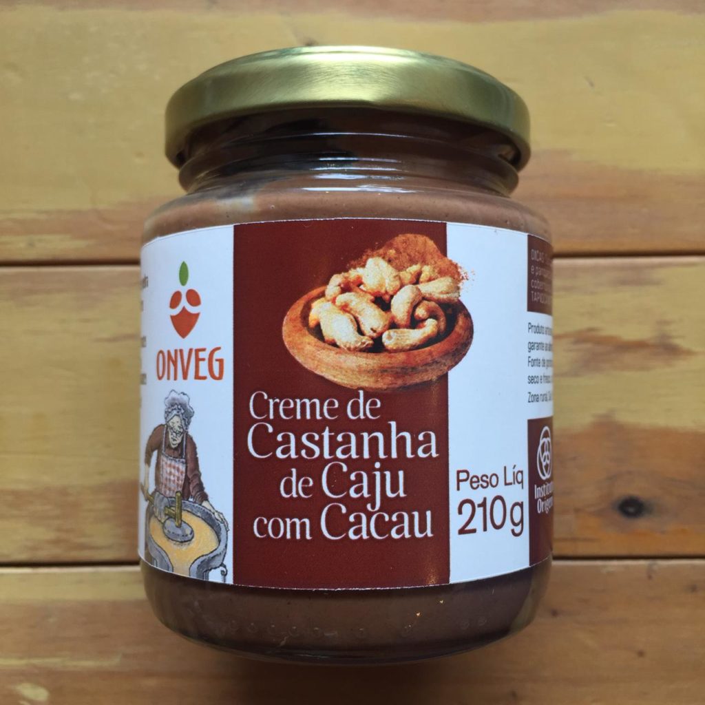 Creme De Castanha De Caju Com Cacau Onveg