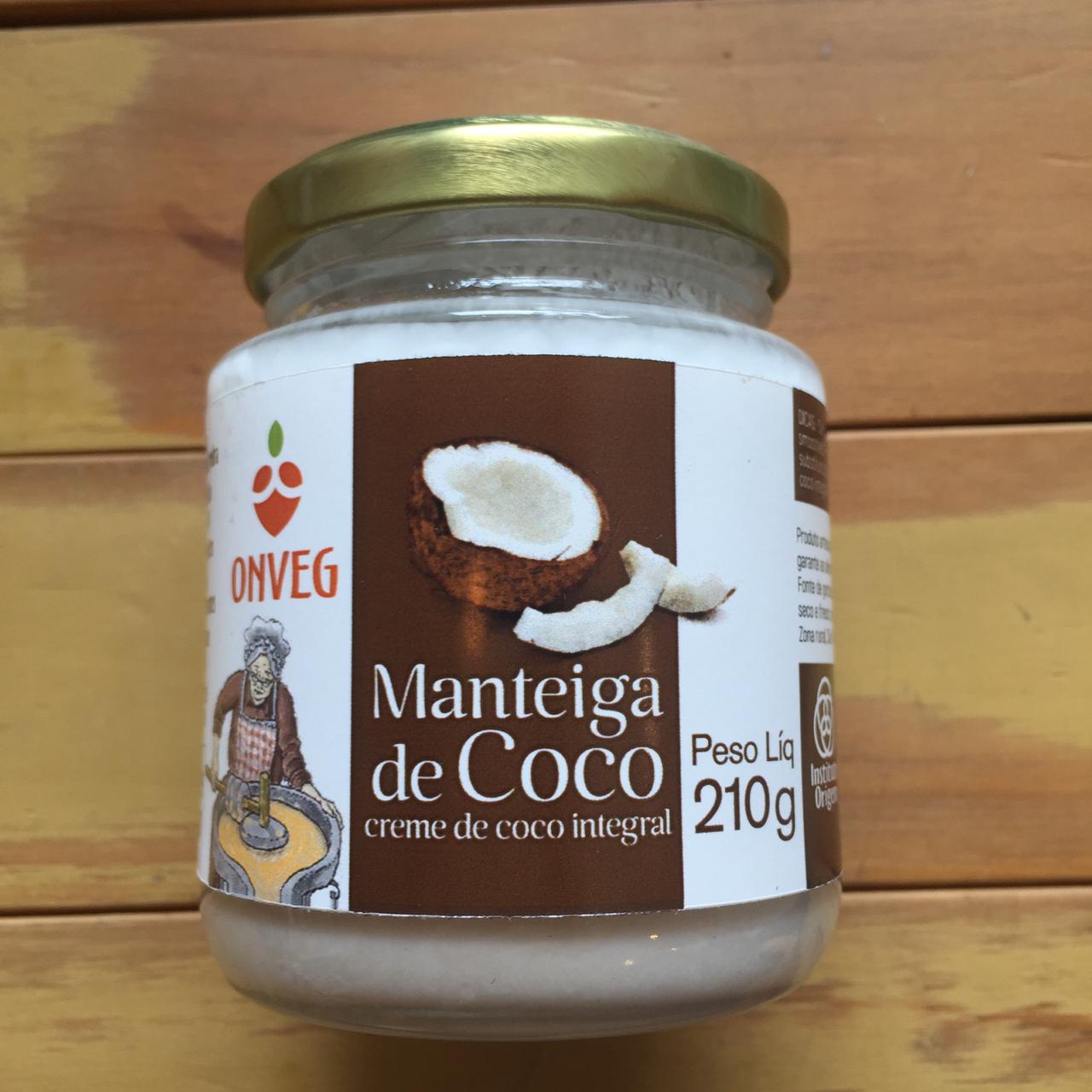 Manteiga De Coco Onveg Bem Integral Manteiga De Coco Onveg