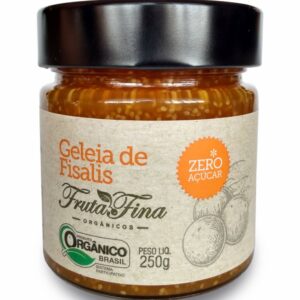 Geleia de Morango s/ Açúcar Orgânica - Boutique de Orgânicos