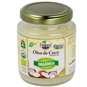 OLEO DE COCO EXTRA VIRGEM ORGÂNICO 200ml